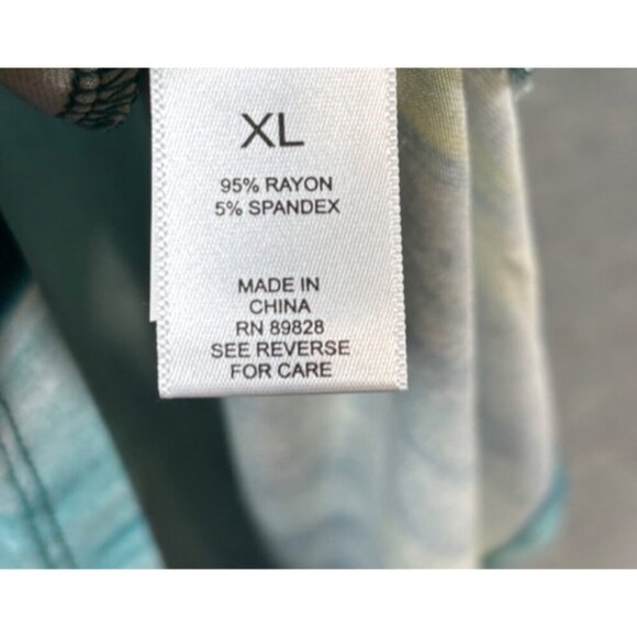 Logo Layers Tank Top‎ Womens XL Sleeveless Loose Fit Tank Abstract - Picture 4 of 5